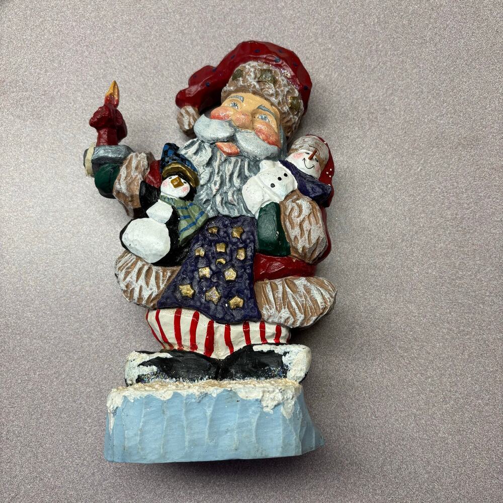 Paul F Bolinger House of Hatten Santa Figurine PFB Collection 2000